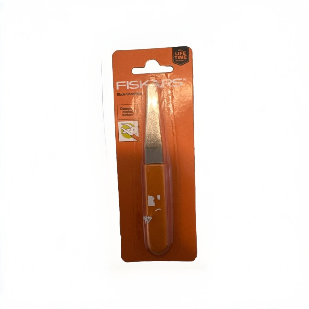 Fiskars Diamond Coated Sharpener & Gardening‎ Tool Scissors Sharpener 6" #7834